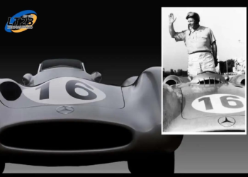 Sale a remate una de las Flechas de Plata de Fangio