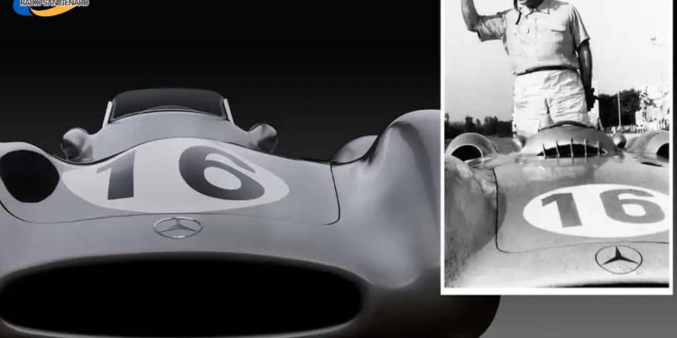 Sale a remate una de las Flechas de Plata de Fangio