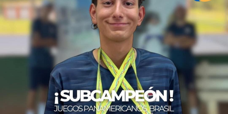 Salto Grande: Mateo Gobbi, subcampeón panamericano de Tenis