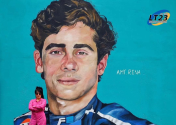 Colapinto ya tiene su mural en las calles de Luján