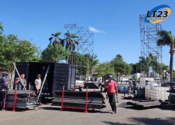 Coronda: Trabajan en los preparativos de la 65°  Fiesta Nacional de la Frutilla