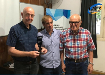 San Jorge: Bertero maquinarias S.A. recibió el reconocimiento a la trayectoria empresarial