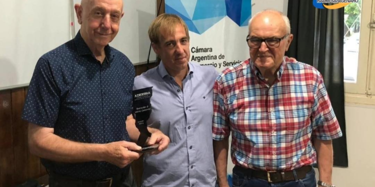 San Jorge: Bertero maquinarias S.A. recibió el reconocimiento a la trayectoria empresarial