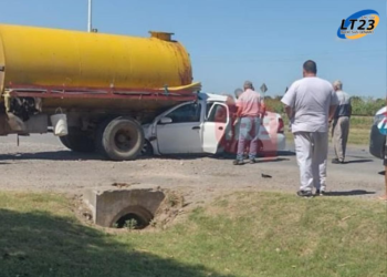 Fatal accidente en ruta 11, en el acceso a Solares