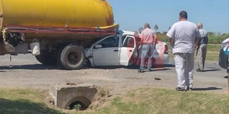 Fatal accidente en ruta 11, en el acceso a Solares