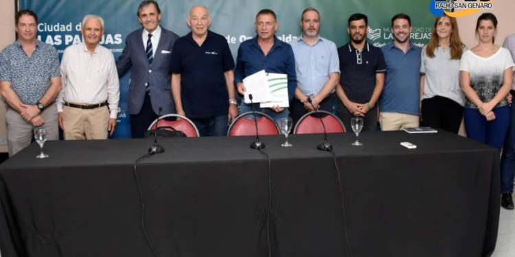 Las Parejas:  Avanza el proyecto de mejora del tendido eléctrico en el Área Industrial Oeste