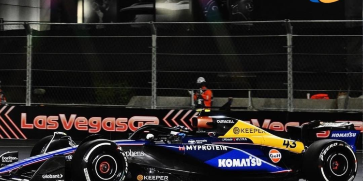 Enorme carrera de Colapinto tras la Qualy accidentada