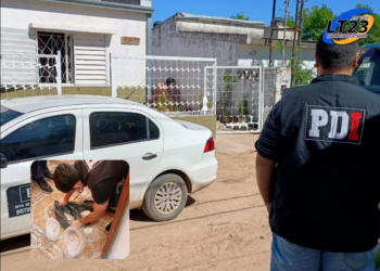 Carcaraña: Una mujer fue detenida con 712 envoltorios de cocaína en su poder