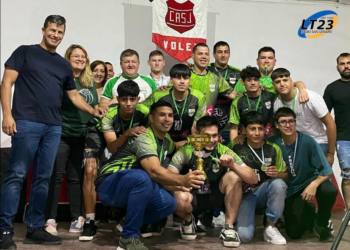 Entrega de premios de la liga de vóley San Jeronimo