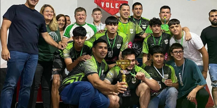 Entrega de premios de la liga de vóley San Jeronimo