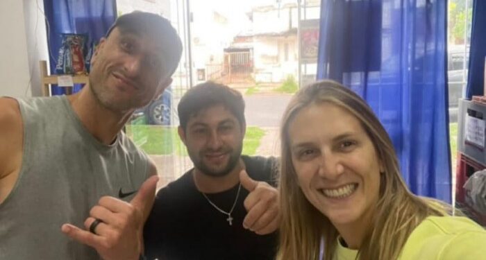 MANU GINÓBILI ESTÁ DE VISITA EN LA EMILIA