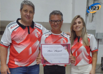 El Club Atlético San Genaro reconoció a Mario Margarit Colman por su trayectoria en Atle una Pasión
