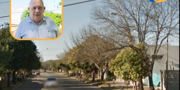 Totoras: José Pascual trabaja en mejoras para seguridad vial.