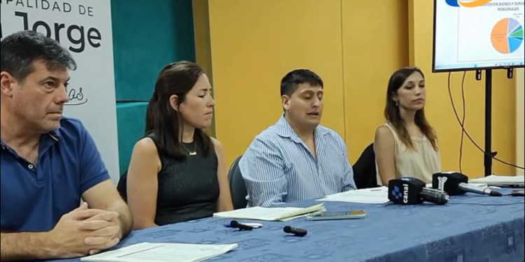 SAN JORGE: El Ejecutivo local presentó el presupuesto 2025.