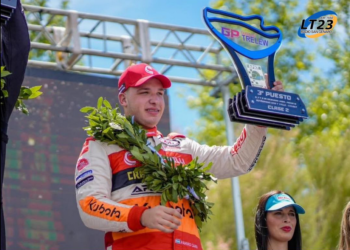 EL JOVEN TOTORENSE RAMIRO CANO LOGRÓ EL 3º PUESTO EN LA CLASE 2 DEL TN EN TRELEW CERRANDO UN AÑO INOLVIDABLE