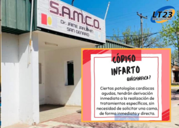 El SAMCo de San Genaro es, desde diciembre, miembro de la “Red Código Infarto”