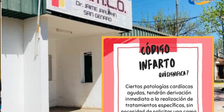 El SAMCo de San Genaro es, desde diciembre, miembro de la “Red Código Infarto”