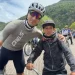 LIONEL SCALONI LE REGALO UNA BICICLETA A UN JOVEN QUE CONOCIÓ CUANDO CORRIÓ LA GRAN FONDO SIETE LAGOS