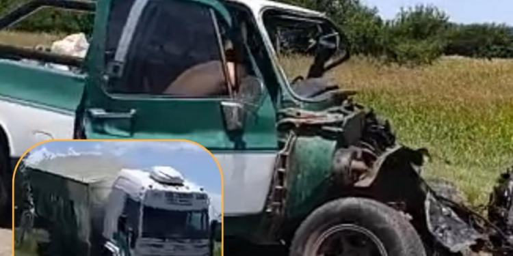 TOTORAS ACCIDENTE ENTRE UN CAMIÓN Y UNA CAMIONETA EN RUTA 91