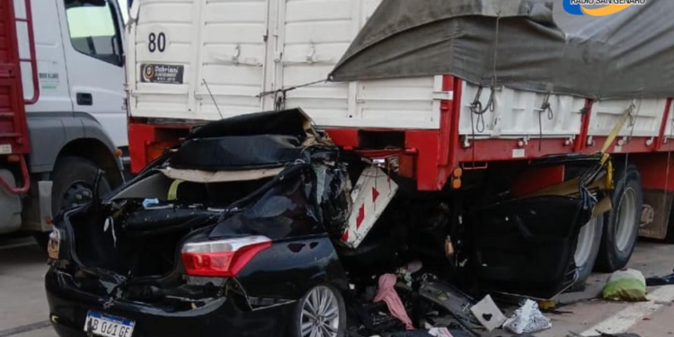 IMÁGENES DEL TRÁGICO ACCIDENTE DE ANOCHE EN AUTOPISTA A LA ALTURA DE TORTUGAS