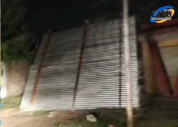 SAN GENARO: Voladura de techos por los fuertes vientos