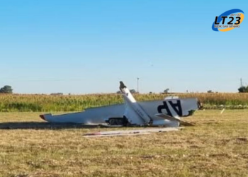 Pergamino: una avioneta intentó aterrizar, pero se estrelló y murió el piloto
