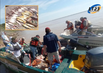 Reforzaron los controles pesqueros entre Santa Fe y Corrientes