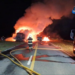 UN CAMIÓN SE INCENDIÓ EN RUTA 66 EN DIRECCIÓN A CAÑADA ROSQUIN