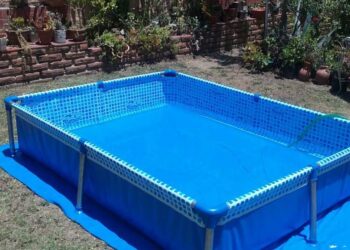 Rafaela: Ingresó a un patio ajeno y se llevo la pileta de lona