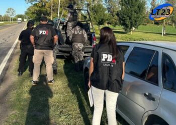 Gálvez: Allanamiento dejó un detenido y el secuestro de dinero y celulares