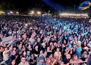 Carlos Pellegrini colmó expectativas en su fiesta de culturas con el show de Eugenia Quevedo