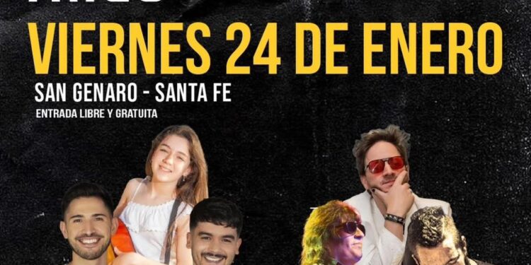 Viernes 24 de enero en la 65 Fiesta Provincial del Trigo