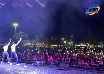 MULTITUDINARIO VIERNES DE LA FIESTA PROVINCIAL DEL TRIGO CON EL FOLCLORE Y ROCK