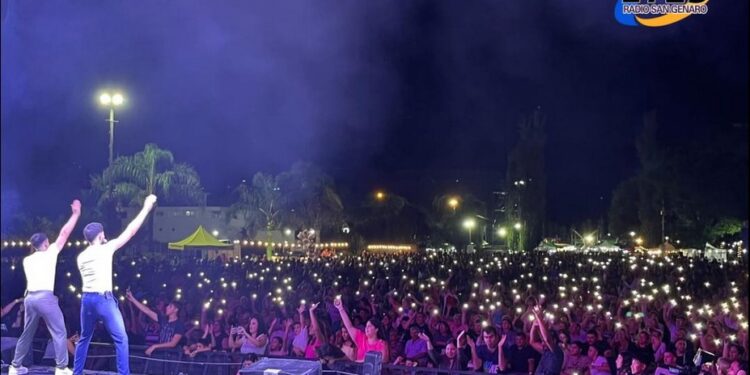 MULTITUDINARIO VIERNES DE LA FIESTA PROVINCIAL DEL TRIGO CON EL FOLCLORE Y ROCK