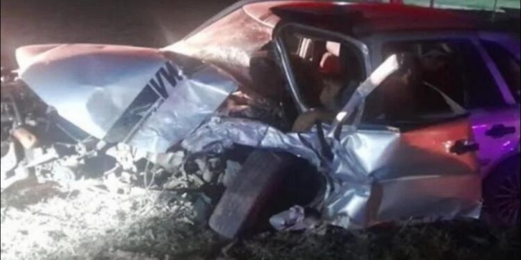 Pasadas las 22.30 del martes 31 de diciembre, se registró un siniestro vial en la Ruta Provincial 6 Km. 15 a la altura de Gessler.