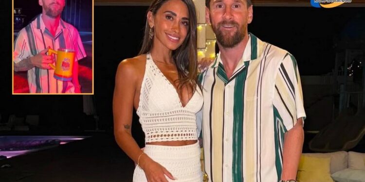 Año Nuevo en familia: Messi y Antonela Roccuzo recibieron el 2025 en Funes