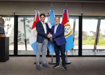 Pullaro se reunió con Llaryora: la producción, eje del encuentro de trabajo