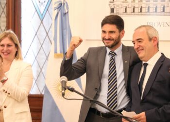 MAXIMILIANO PULLARO: «NINGUNA OTRA PROVINCIA Y TAMPOCO NACIÓN INVIERTEN EN OBRA PUBLICA COMO SANTA FE»