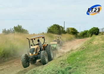 San Genaro: La Municipalidad continúa con el mantenimiento de caminos