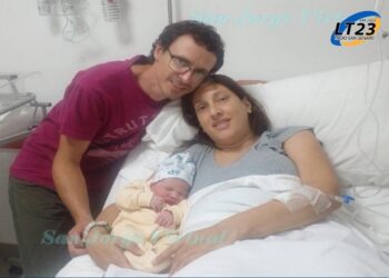 SanJorge Giovanni, el primer bebé del año en la ciudad