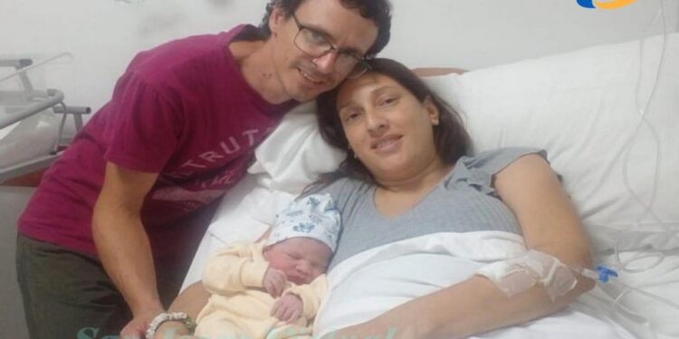 SanJorge Giovanni, el primer bebé del año en la ciudad