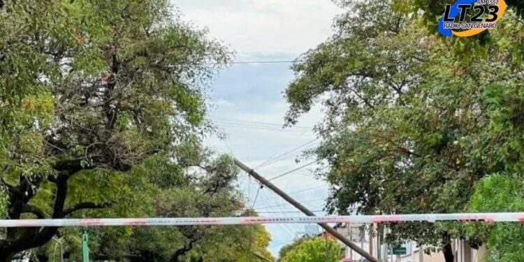 Un temporal generó varios problemas en Gualeguaychú