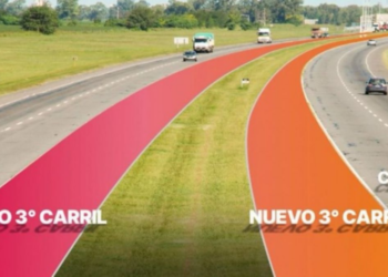 El Gobierno provincial da incio a la obra del tercer carril de la autopista Rosario-Santa Fe