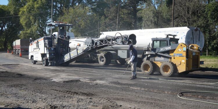 TIMBUES OBRAS DE REPARACIÓN SOBRE EL PUENTE DE LA RUTA NACIONAL N°11