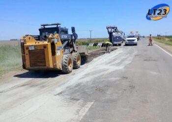 VIALIDAD NACIONAL REALIZA ARREGLOS SOBRE LA RUTA NACIONAL 178 EN VILLA ELOÍSA