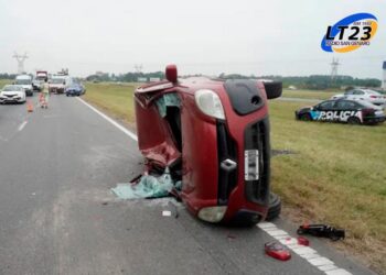 Impactante vuelco en la autopsia Rosario-Buenos Aires: una persona fue trasladada de urgencia