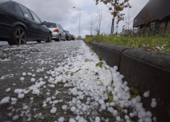 Alerta amarilla por posible caída de granizo en distintos puntos del país