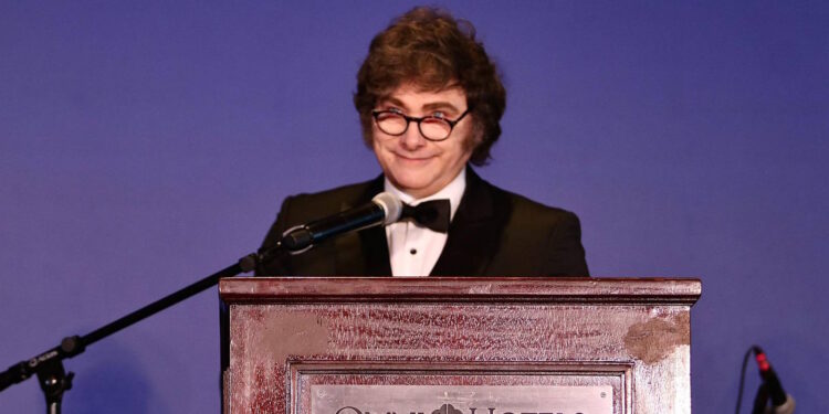 Javier Milei recibió un premio en EEUU y habló sobre su programa económico