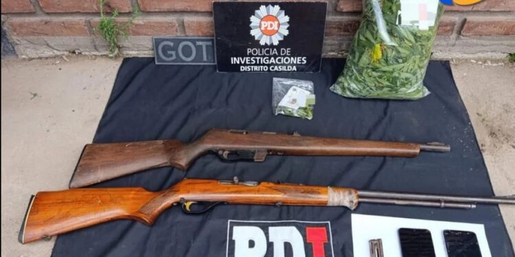 SANFORD: ALLANAMIENTO, DETENCIONES Y SECUESTRO DE ARMAS DE FUEGO