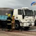 San Genaro: Bomberos trabajan en incendio en Centro de Camioneros de la Ciudad